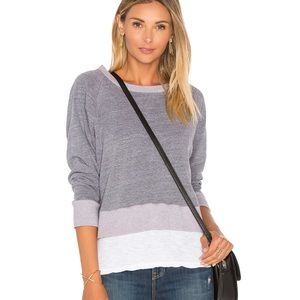 Monrow Double Layer Raglan Sweatshirt
